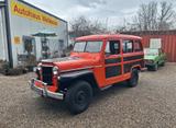 Jeep Willys Overland Stationwagon 4x4 Deutsche Papier - Oldtimer: Pickup