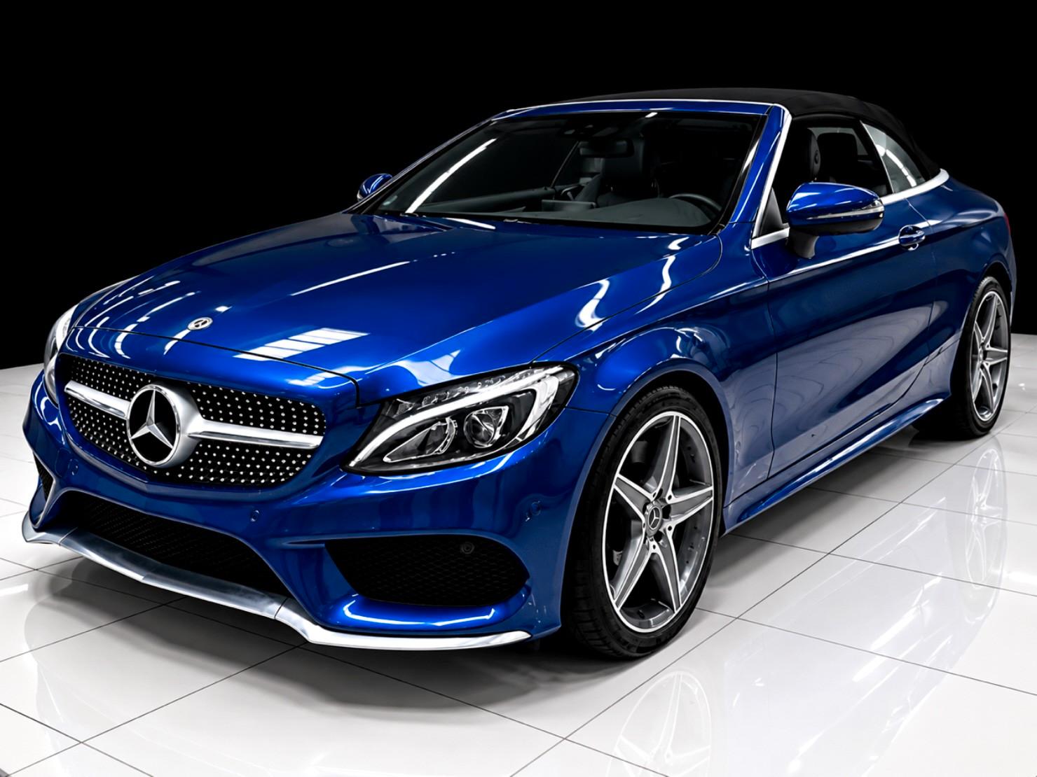 Mercedes-Benz C 220 D Cabrio AMG Paket Autom LED Navi Klima 1A
