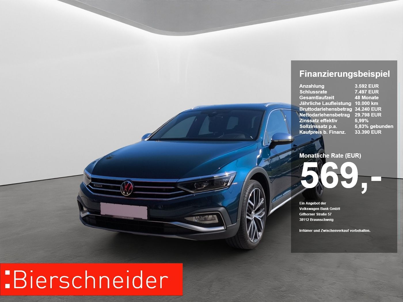 Volkswagen Passat Variant 2.0 TDI DSG 4Mo. Alltrack IQ.LIGH