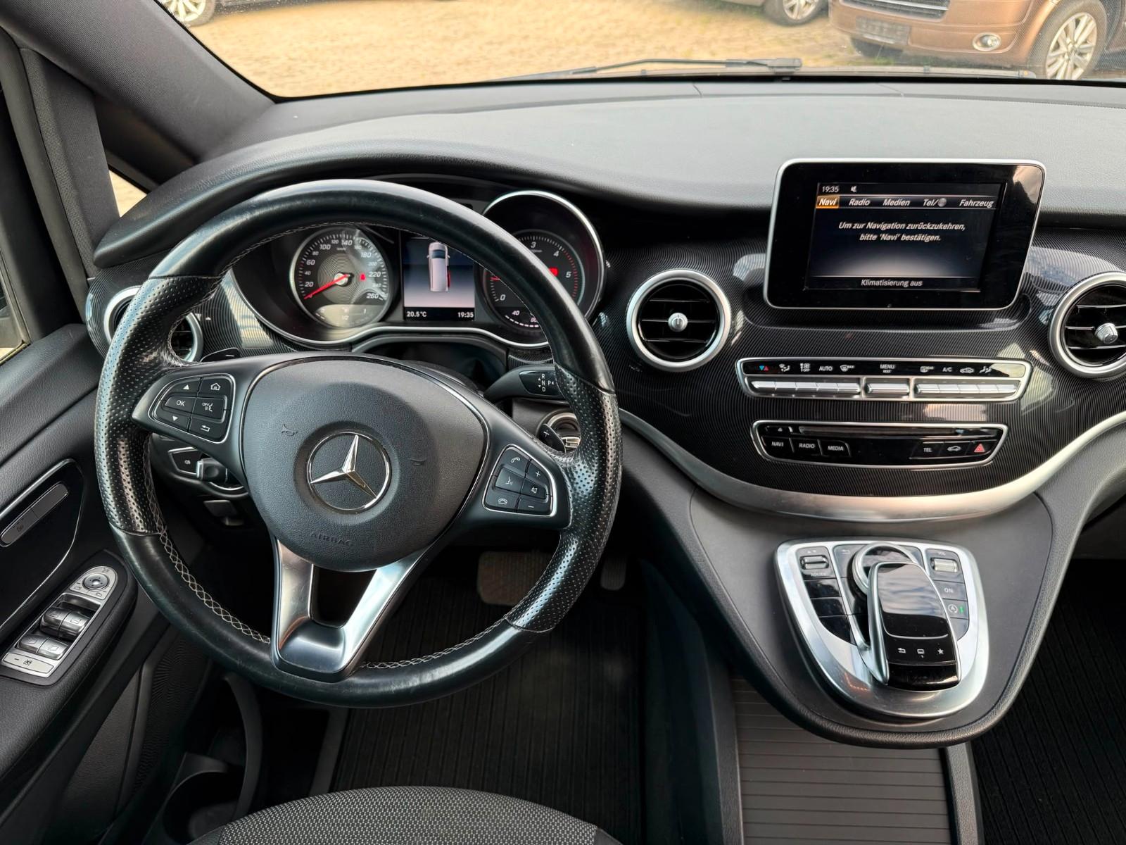 MERCEDES-BENZ V250 EDITION LONG / LED- 2 PORTES  / 2EME MAIN | 190 ch | BVA | ATTELAGE | HAYON ÉLECTRIQUE |