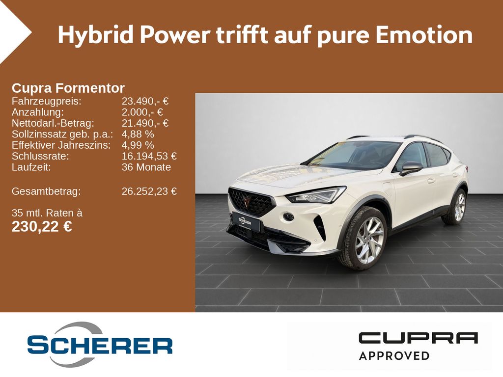 Formentor 1.4 PHEV EPH*SHZ*LHZ*KESSY*ACC uvm...