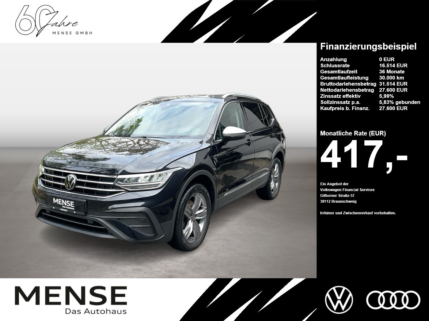 Volkswagen Tiguan Allspace 2.0 TSI 4Motion DSG Life AHK|HUD