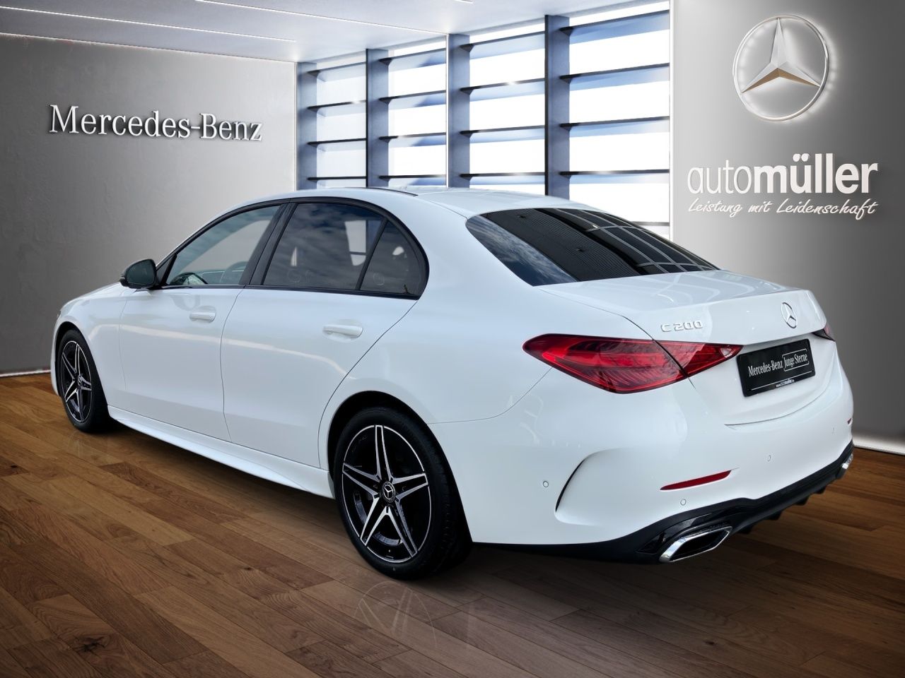 Fahrzeugabbildung Mercedes-Benz C 200 AMG+NIGHT+DIGITAL+360°+LENKRADHEIZ+AMBIENT