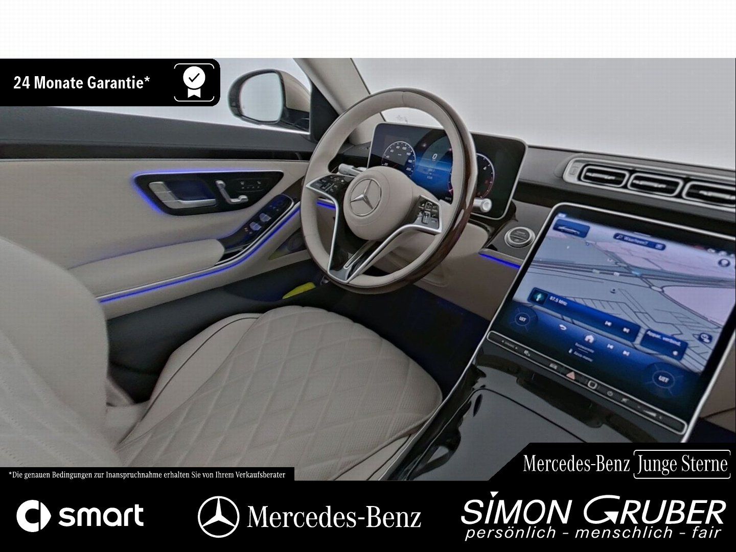 Fahrzeugabbildung Mercedes-Benz S 350 d Manufaktur Nappa Chauffeur Pano HAL