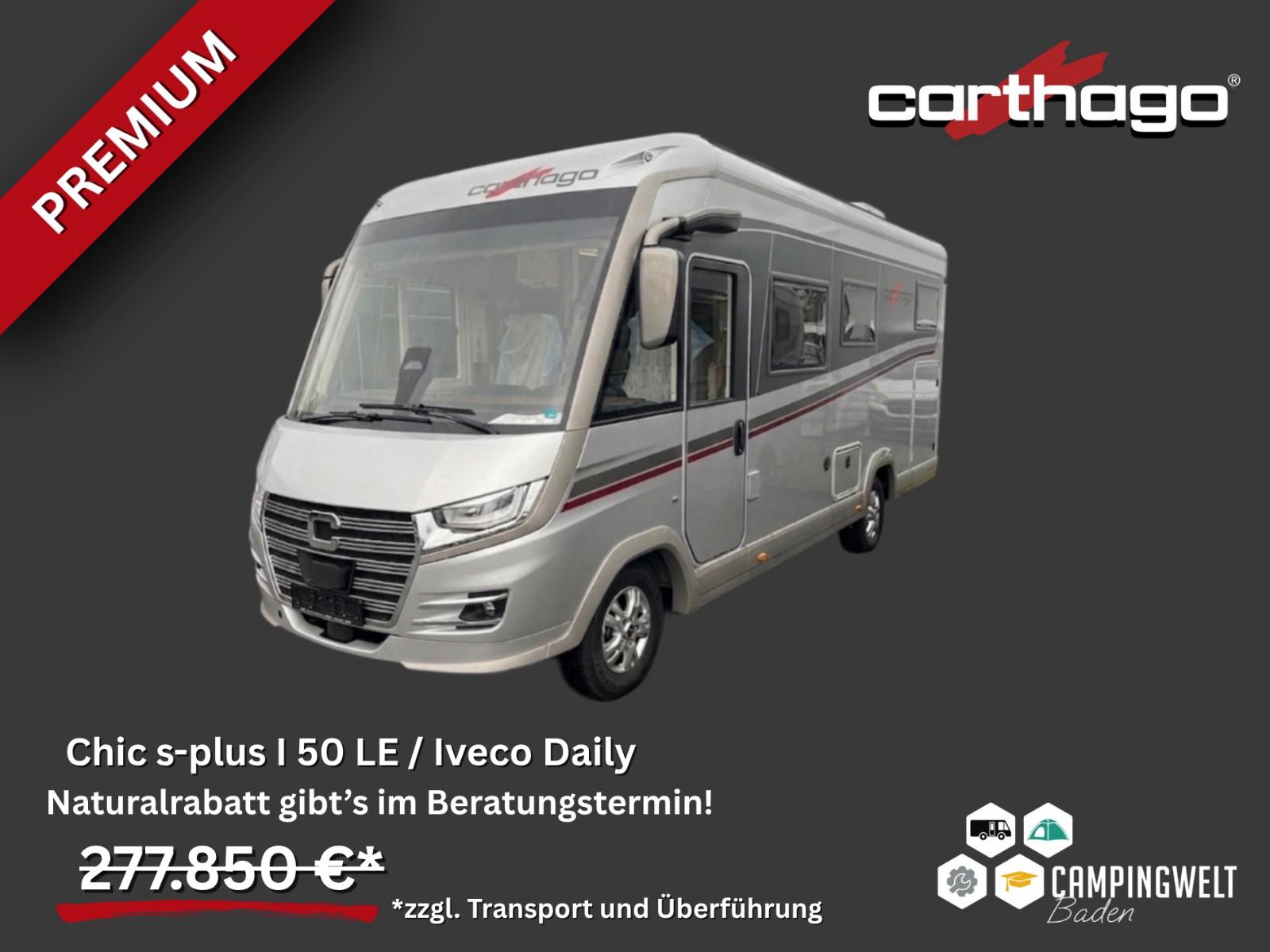 Carthago Chic s-plus I 50 LE / Iveco Daily