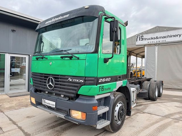 Mercedes-Benz ACTROS 2640 6X4 chassis - complete spring