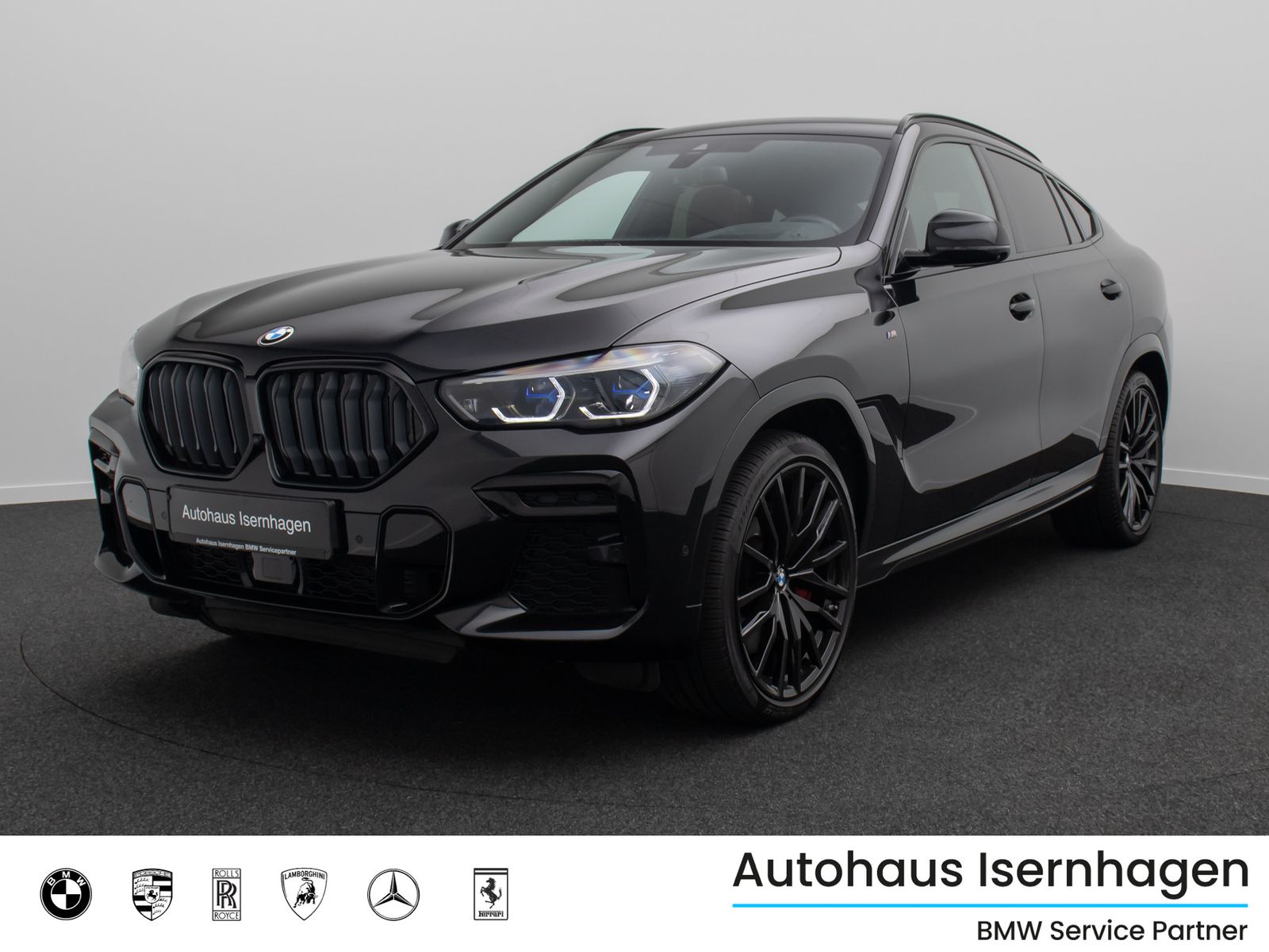 Fahrzeugabbildung BMW X6 M50i 360&deg;Laser DAB H/K Panoram Individual 22"