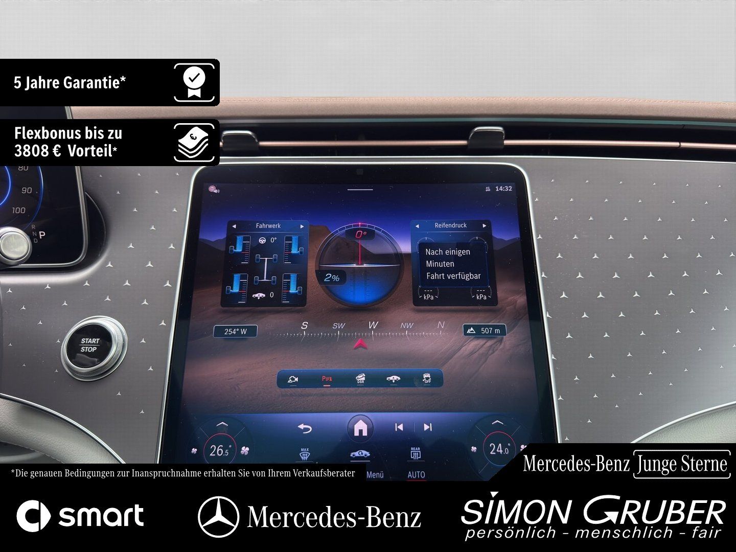 Fahrzeugabbildung Mercedes-Benz EQS 450 4M SUV AMG Pano FOND Burme HUD DigiL AHK