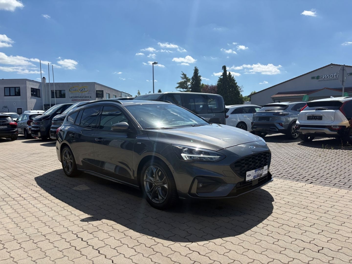 Fahrzeugabbildung Ford Focus Turnier ST-Line LED Kamera HeadUpDisplay