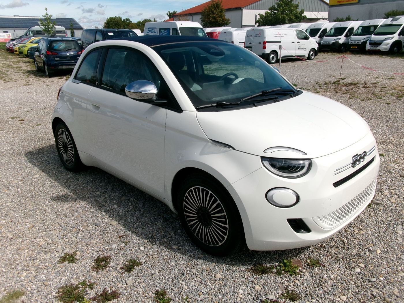 Fiat 500 HYBRID CABRIO Dolcevita LED KlimaA LM PDC