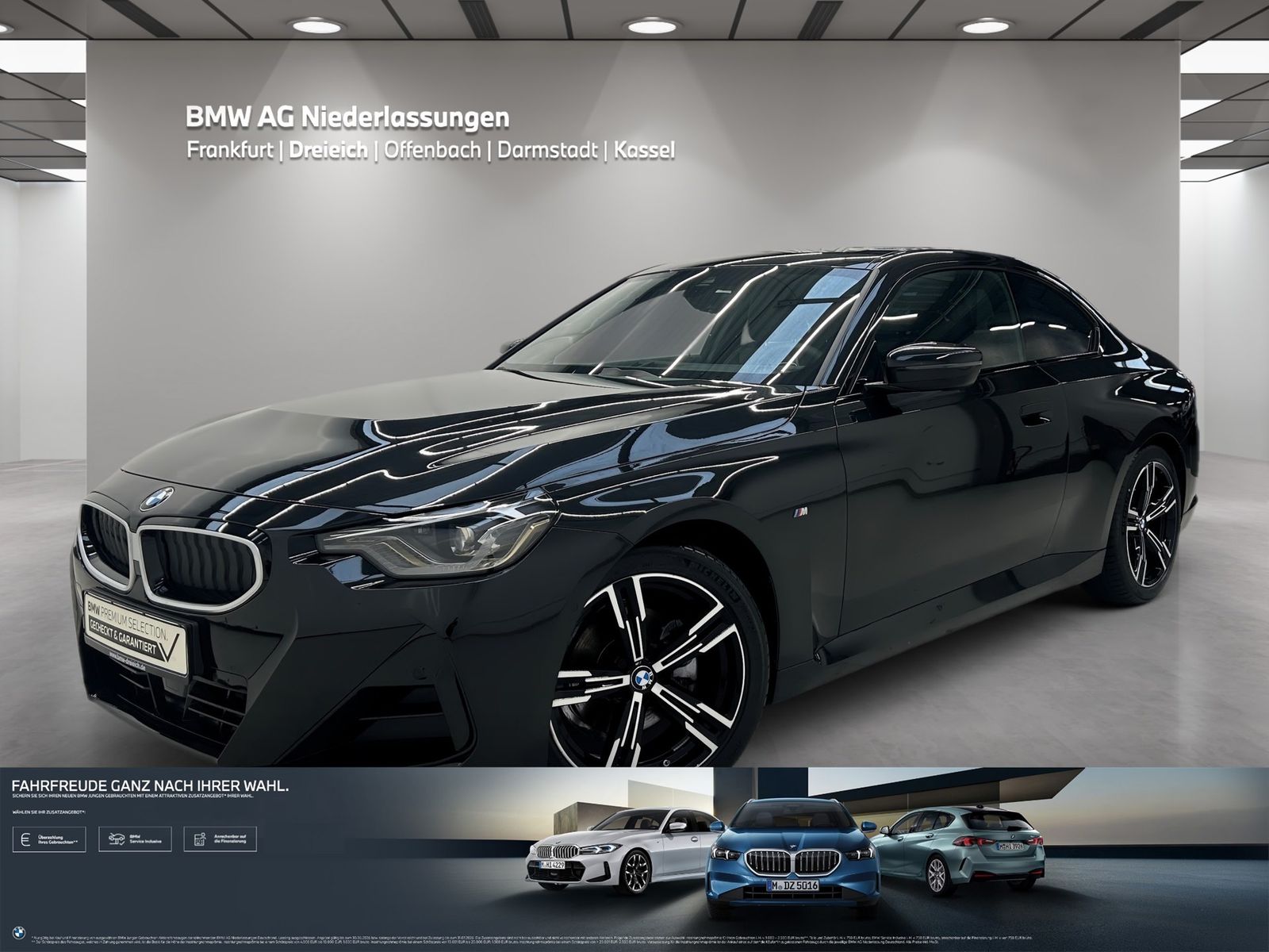 BMW 220i Coupé M Sport Navi Kamera HiFi LED Alarm