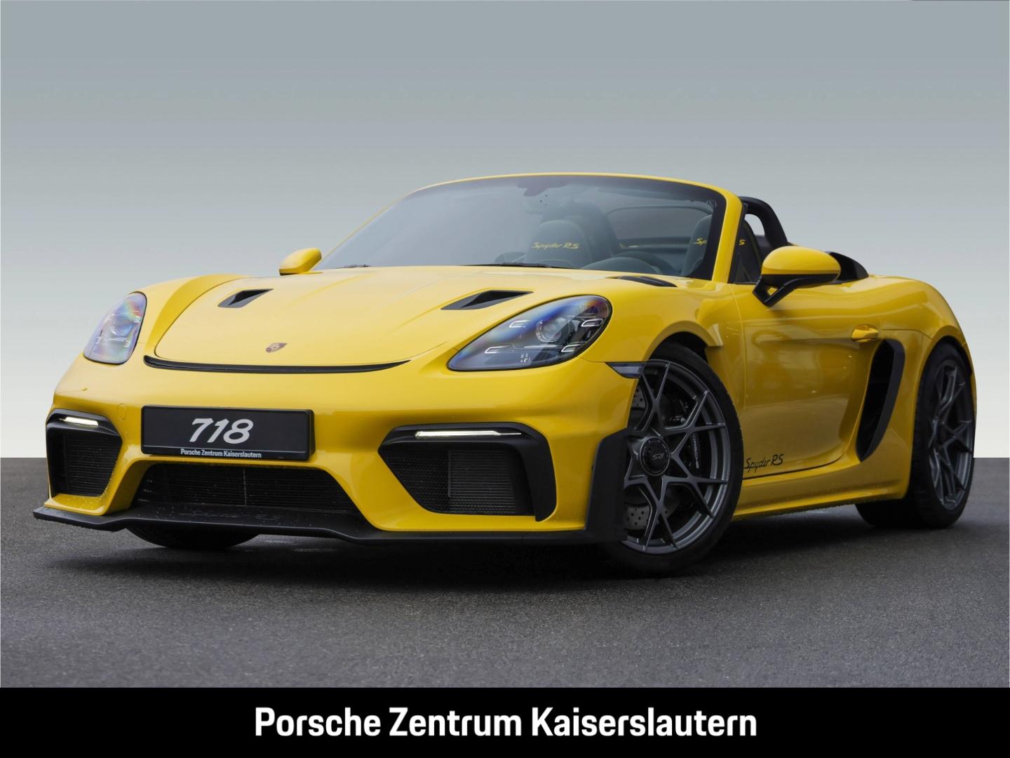 Porsche 718 Spyder RS Liftsystem-VA Rückfahrkamera BOSE