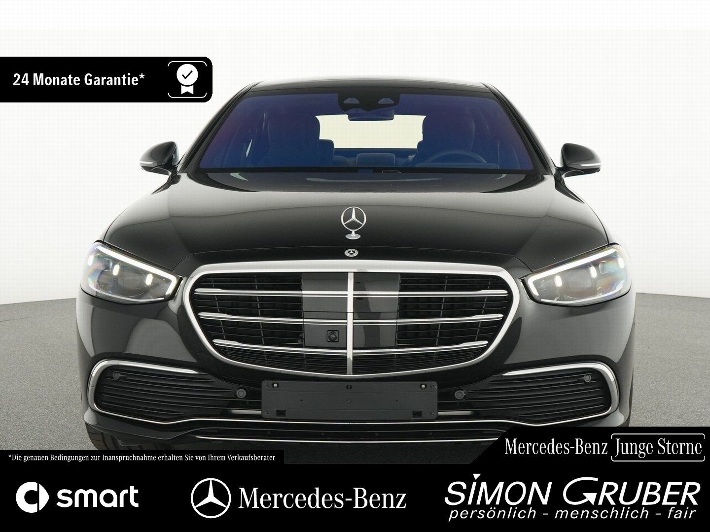 Fahrzeugabbildung Mercedes-Benz S 580 e 4M lang Pano Burm Ambi Airmatic Guard360