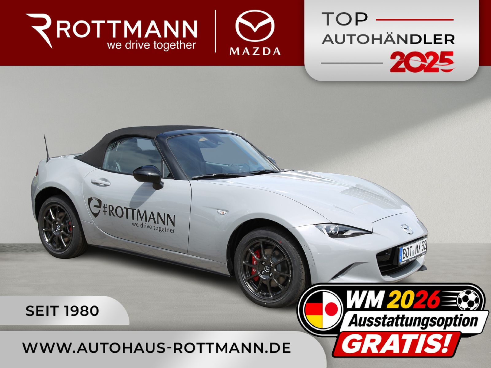 Mazda MX-5 1.5 Homura /Recaro/BOSE/KeyLess/Ma­trix-LED
