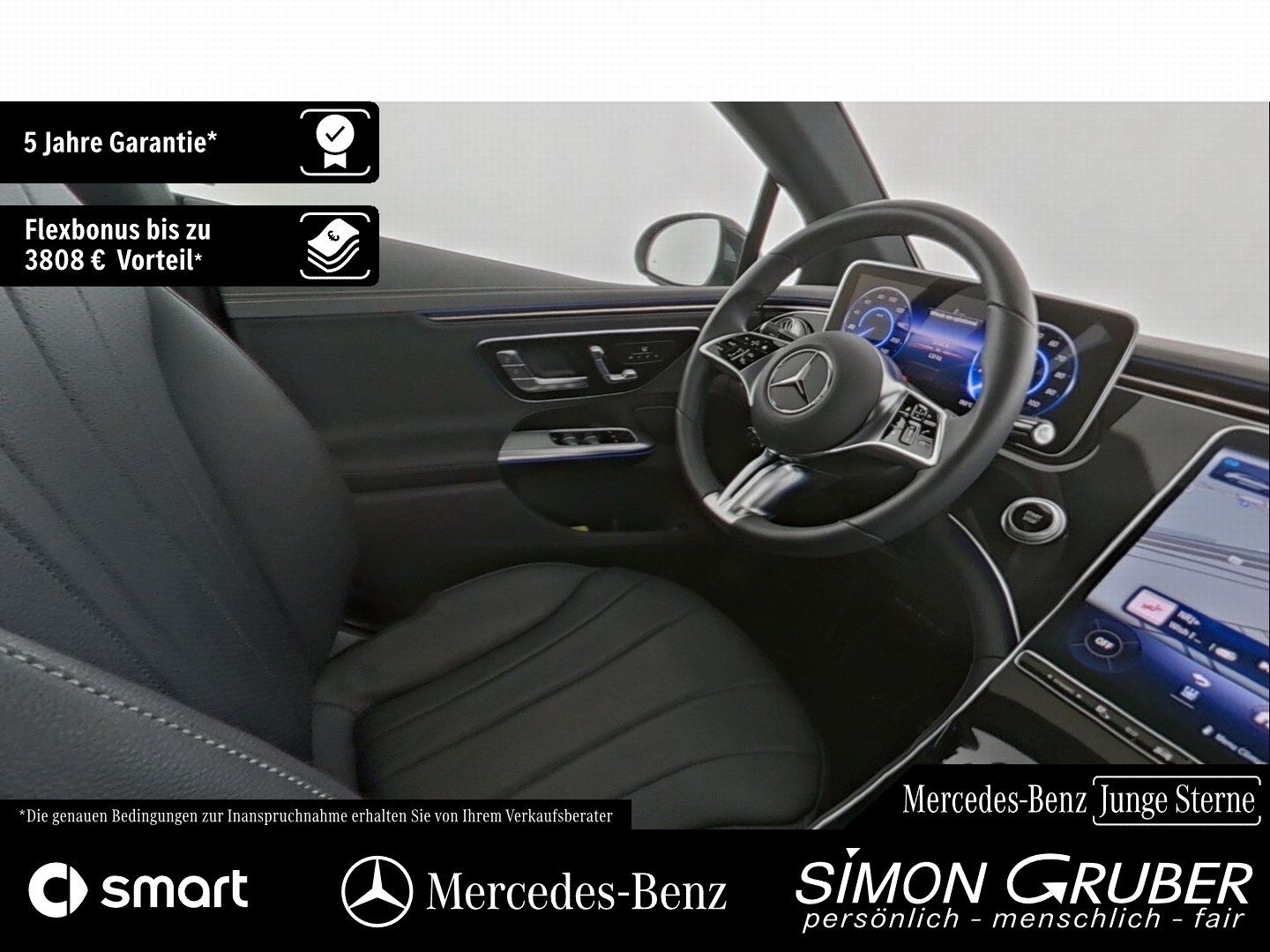 Fahrzeugabbildung Mercedes-Benz EQE 300 Electric Art Pano KeyGo Ambi Memo LED