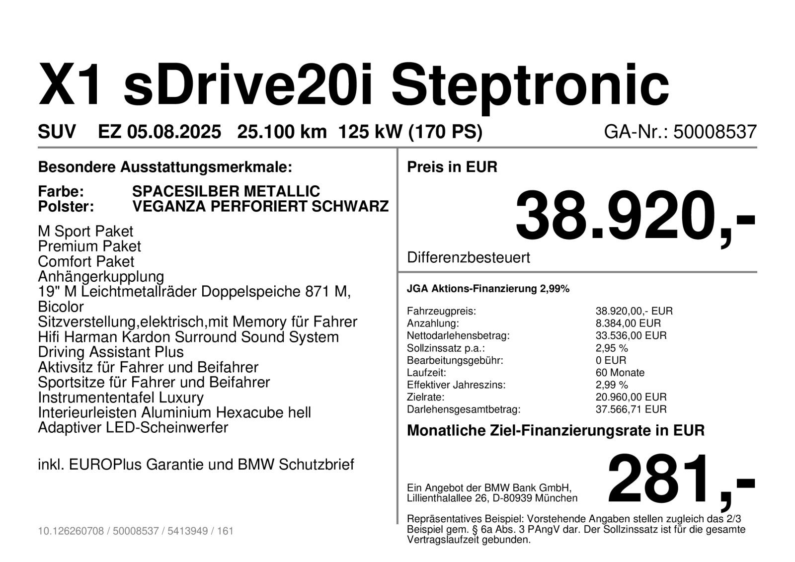 BMW X1 sDrive20i Steptronic Navi DSG Tempom.aktiv imagem 2