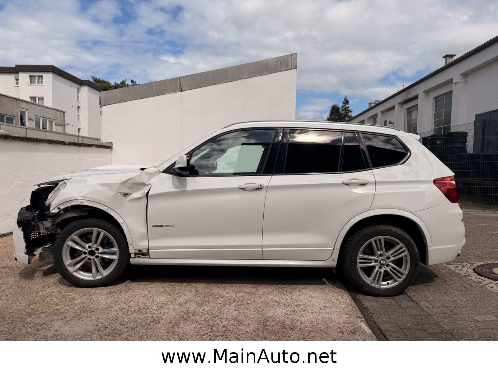 BMW X3 xDrive 20d M Sport Aut/NAVI/AHK/Xenon/T-Leder