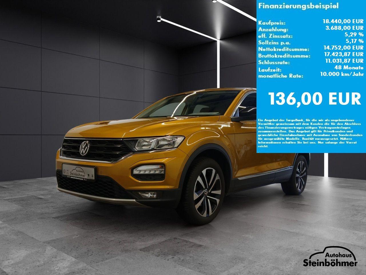 Volkswagen T-Roc United 2.0TDI NAV AppCon SHZ Bluetooth