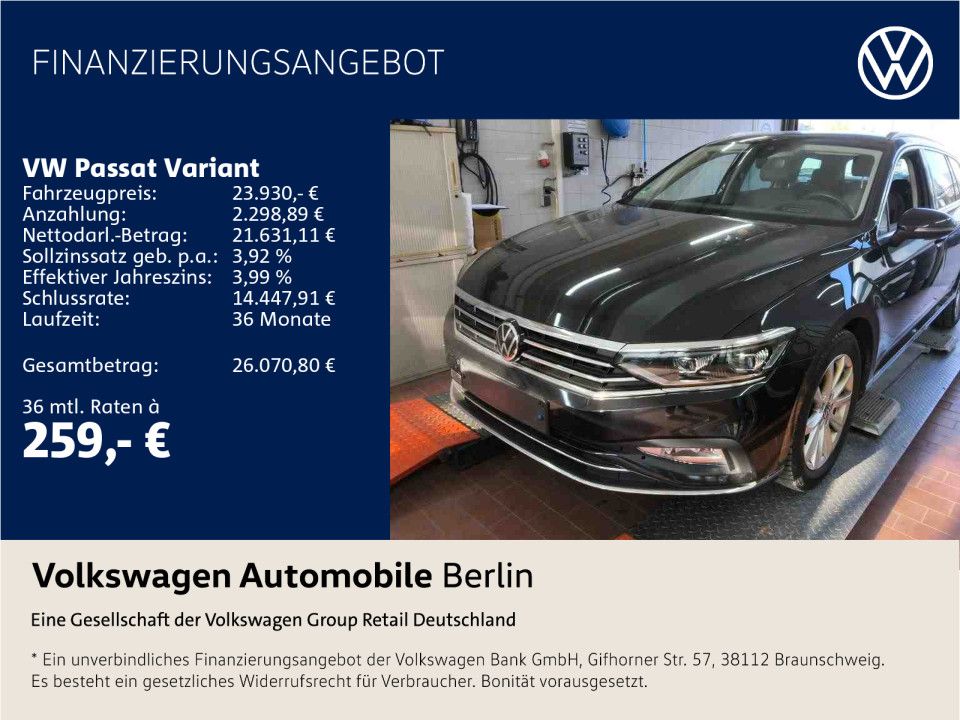 Volkswagen Passat Variant 2.0 TDI Elegance (EURO 6d)