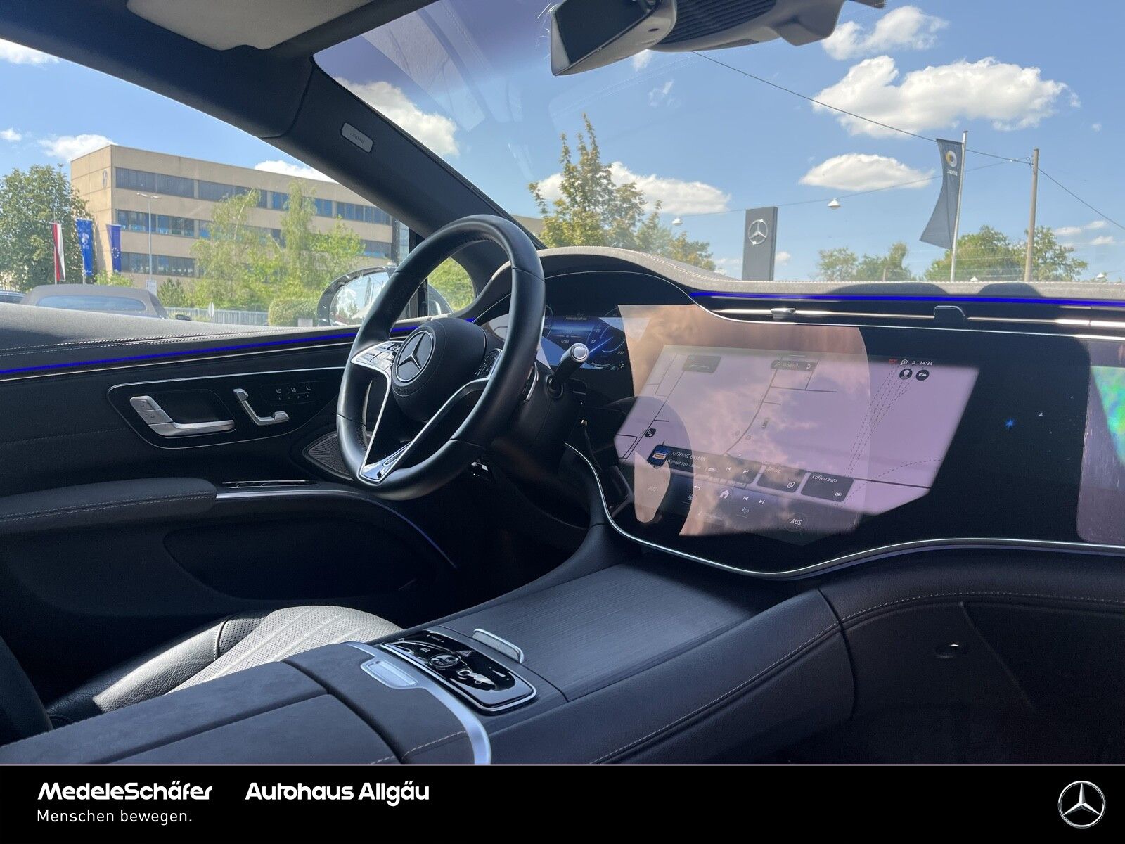 Mercedes-Benz EQS 580 4M Advanced Night 20 Hyper Pano AHK 360 foto 14