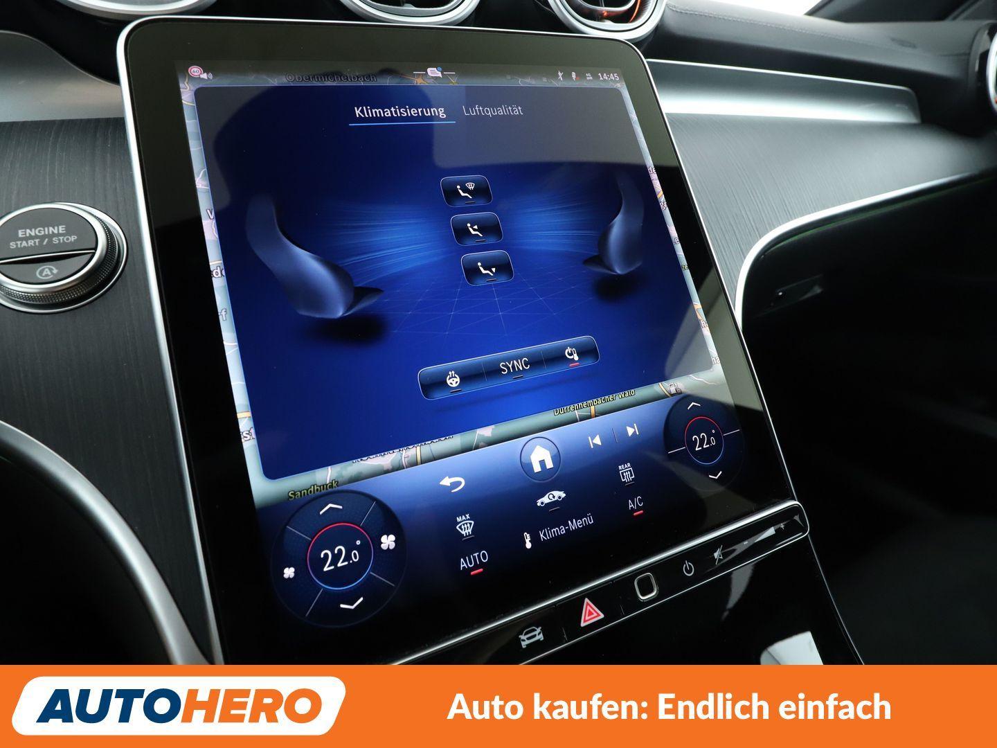Mercedes-Benz C-Class Mild-Hybrid T AMG Line Aut*NAVI*CAM*TEMPO*, миниатюра 22