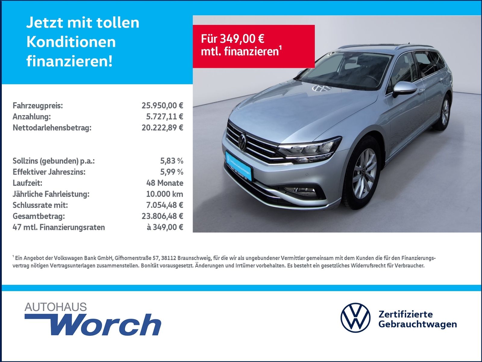 Passat Variant 1.5 TSI  DSG Business AHK+KAMERA