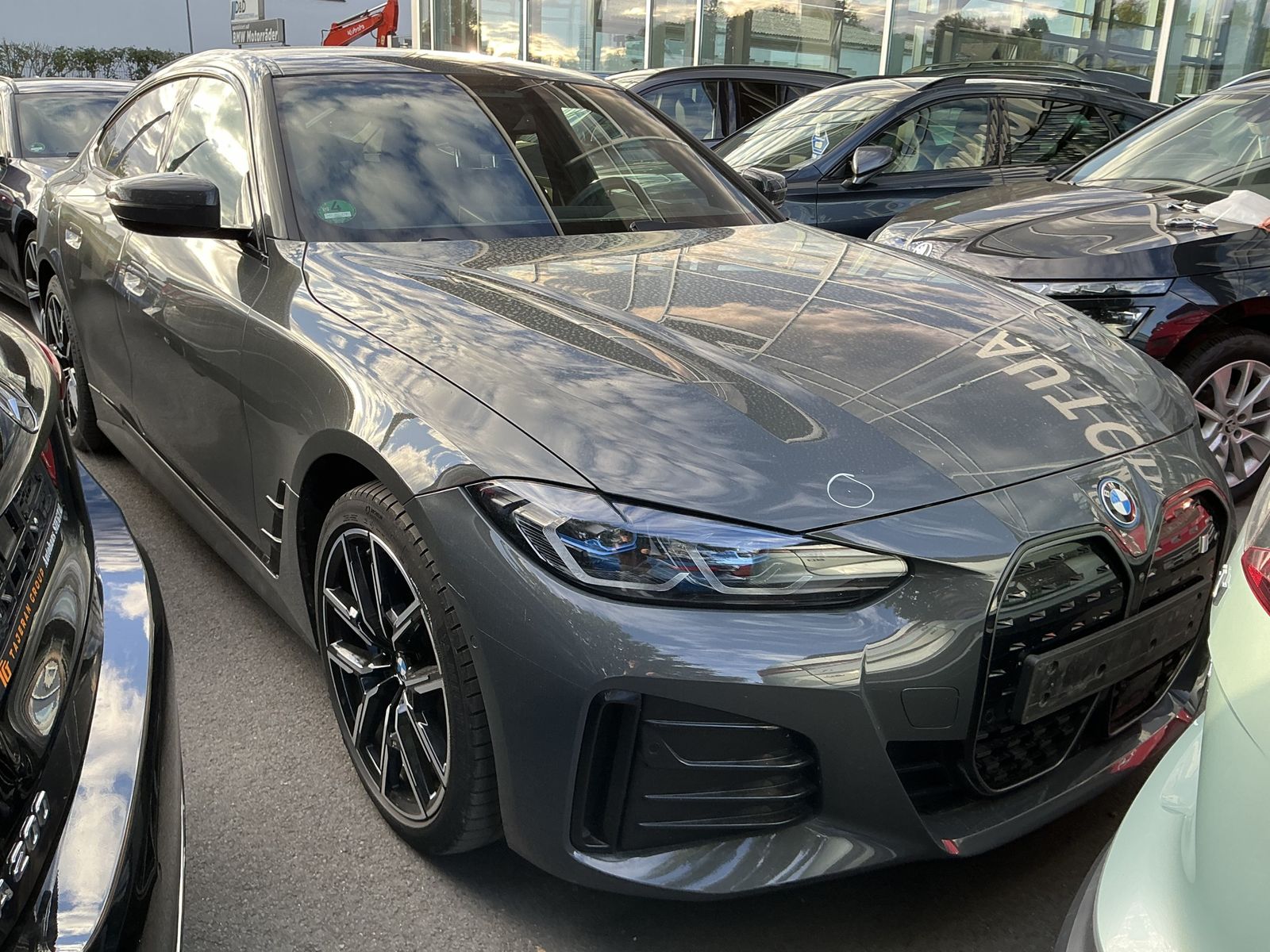 BMW i4 40 MSport Widescreen 360Cam Leder AHK HUD ACC