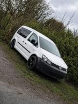 Volkswagen Caddy VW langversion weiß - Volkswagen Caddy: Lang