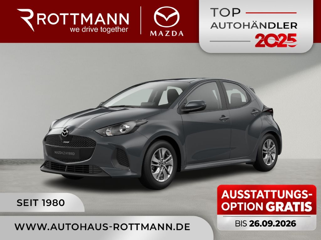 Mazda 2 Hybrid 2026 1.5L VVT-i 116PS Aut. CENTRE-Line