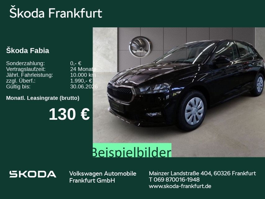 Skoda Fabia Essence 1,0 MPI 59 kW 5-Gang-Schaltgetrieb