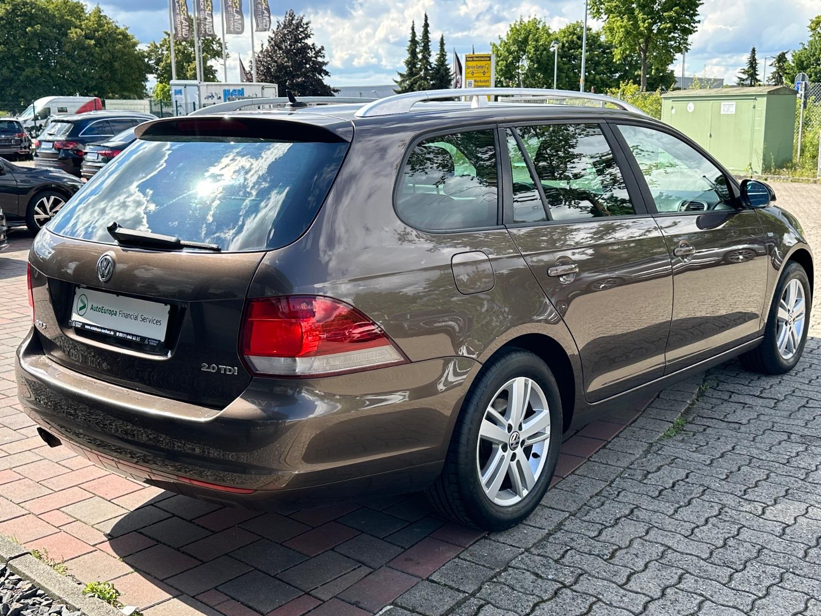 Volkswagen Golf VI 2.0 TDI Variant Match*TEILLEDER*SHZ*PLA*