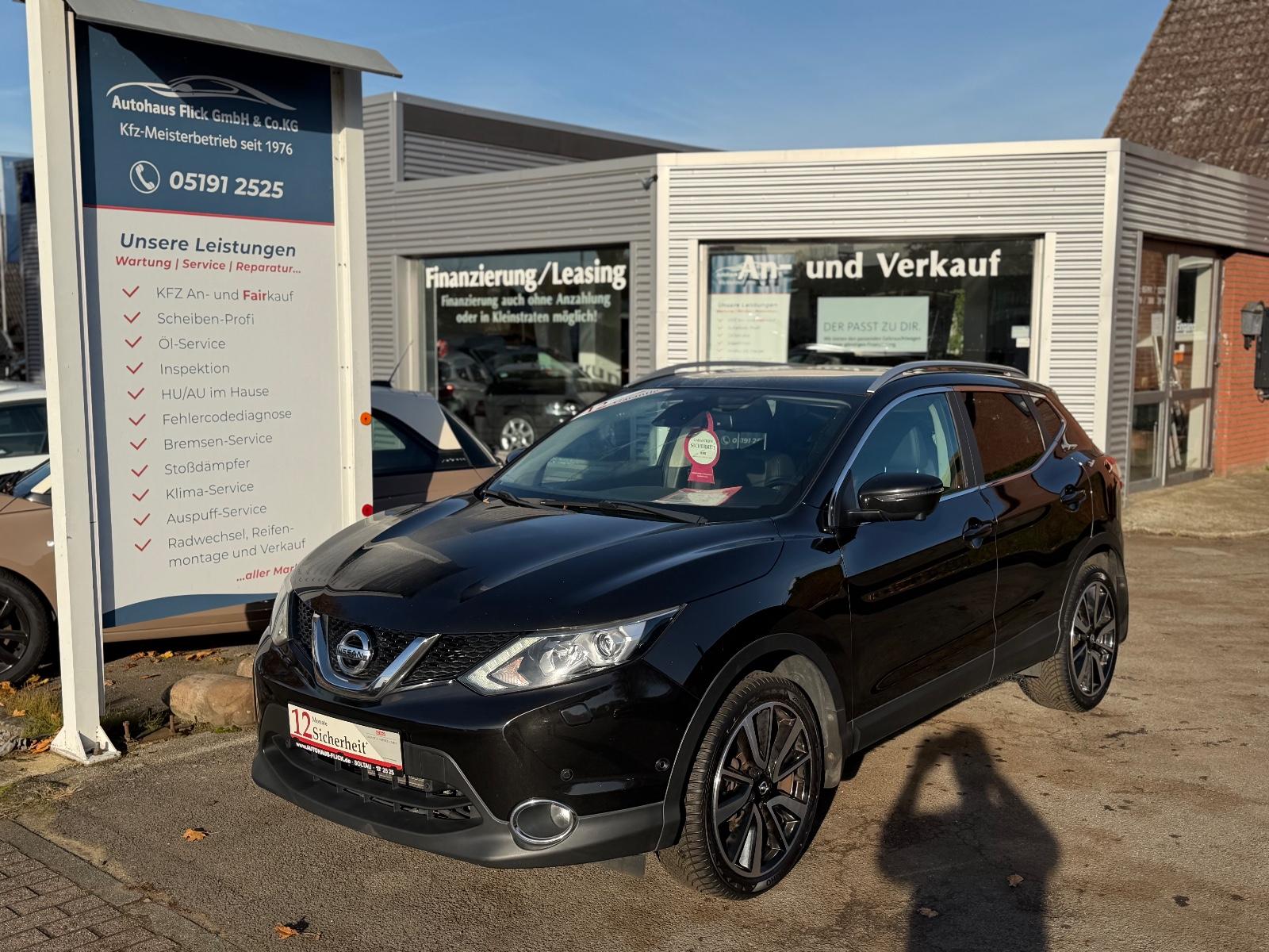 Nissan Qashqai 1.2 DIG-T Xtronic/Ledr/Navi/Automatik