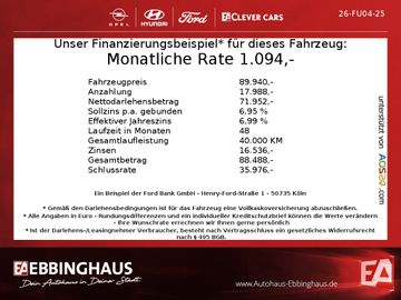 Ford Ranger Wildtrak e-4WD Doppelkabine Kamera Navi