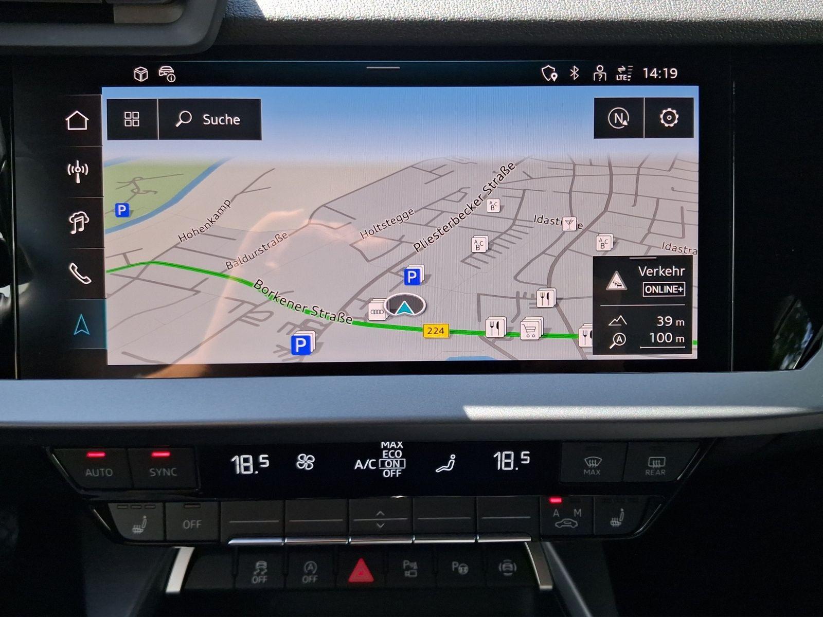 Audi A3 Limo 35 TFSI s-tronic LM18 AHK eSITZE NAVI+, миниатюра 13