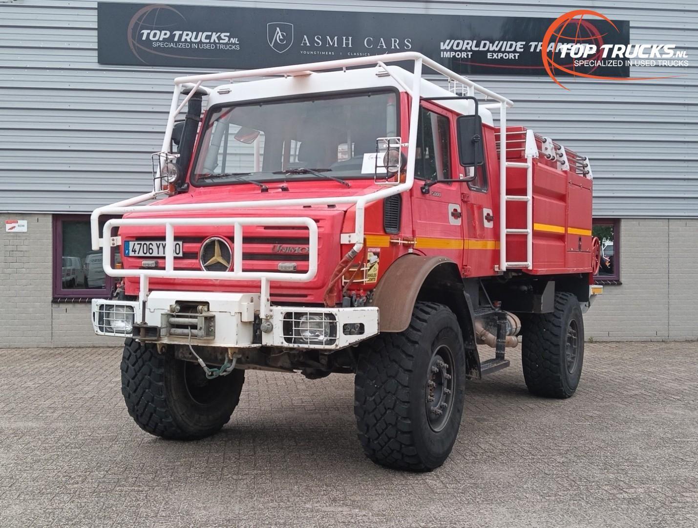 Mercedes-Benz Unimog U 5000 4x4 - (Typ 437.4) 4000 ltr -Winde,