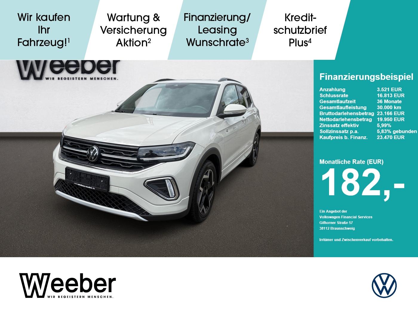 Volkswagen T-Cross R-Line *ACC*APP CONNECT*MATRIX*SHZ*