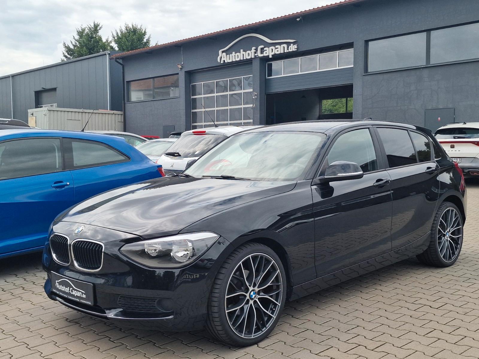 BMW 114i 5.Tür/Klima/Alus/ZV/Sitzh./TÜVneu/Eu5/Tempo