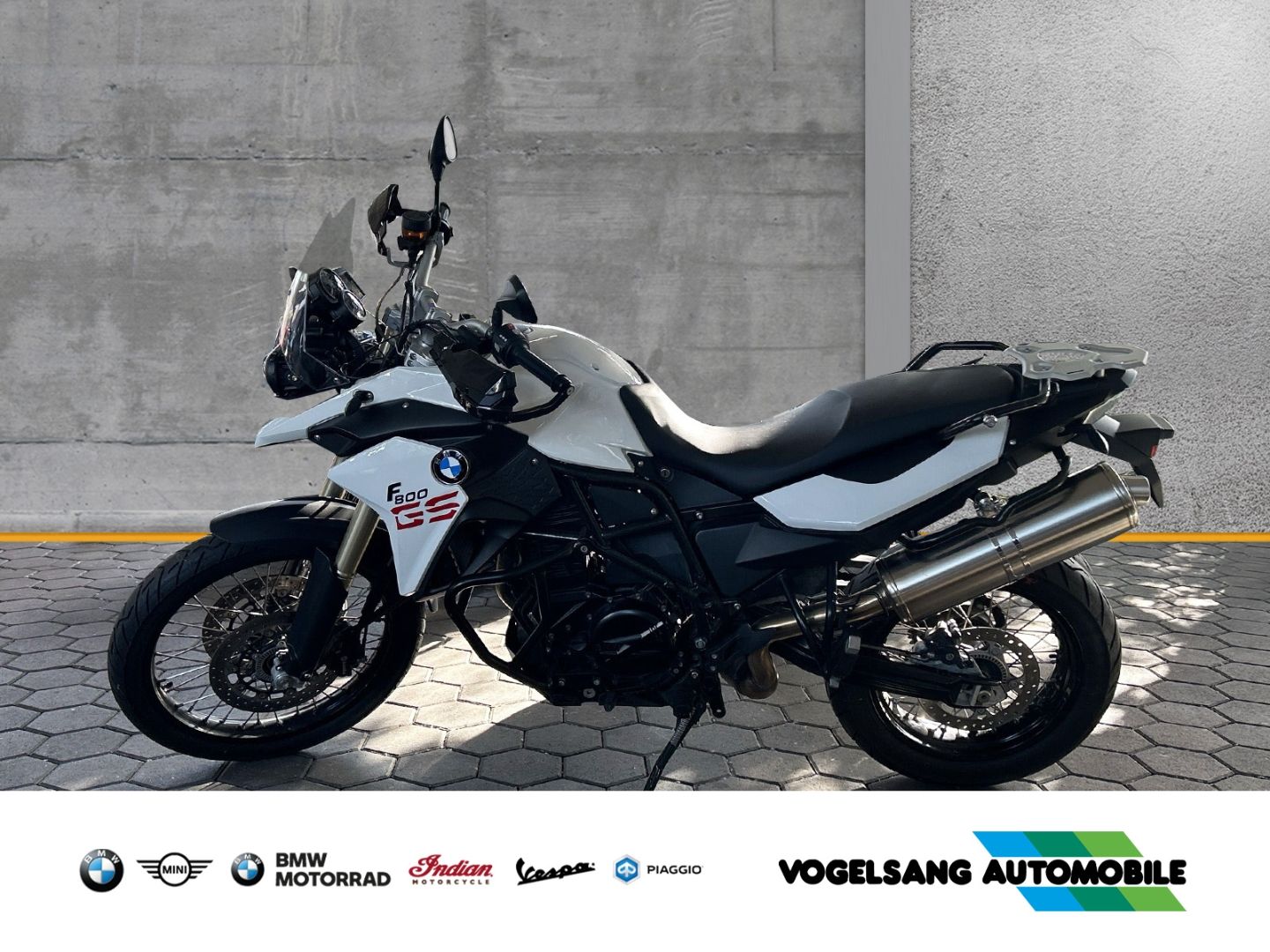 Fahrzeugabbildung BMW F 800 GS Tieferlegung, Heizgriffe, LED-Blinkleuc