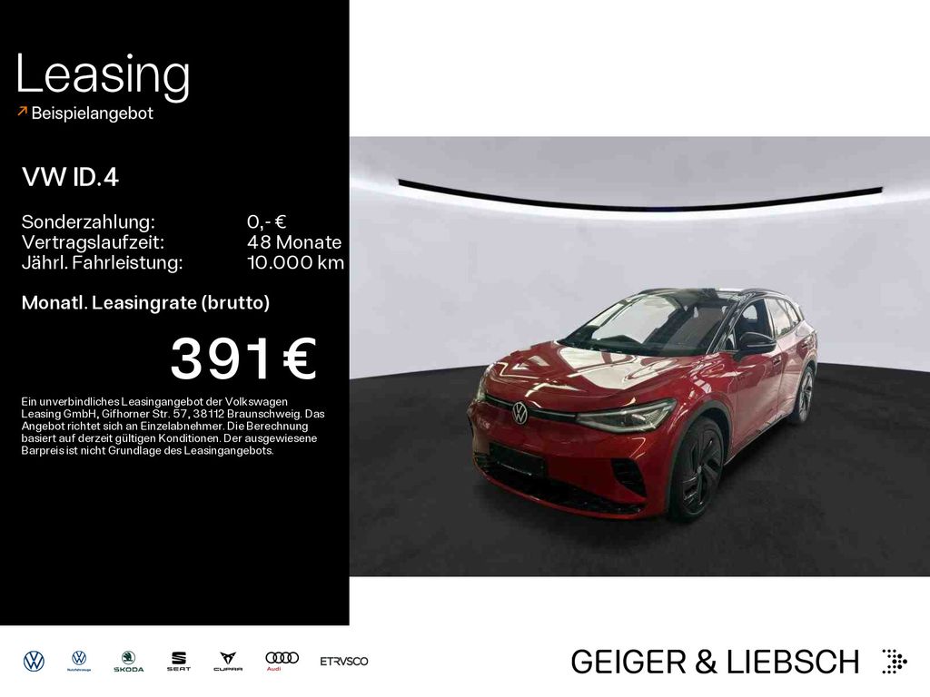Volkswagen ID.4 GTX 4M*WÄRMEPUMPE*IQ.LIGHT*AHK*PANO*KAMERA*