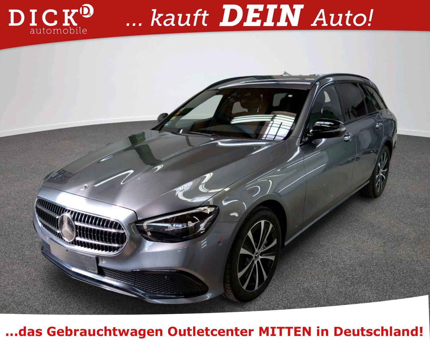 Fahrzeugabbildung Mercedes-Benz E 300de T 9G LED/ACC/NAVI/VIRTU/SHZ/MEMO/8Fa