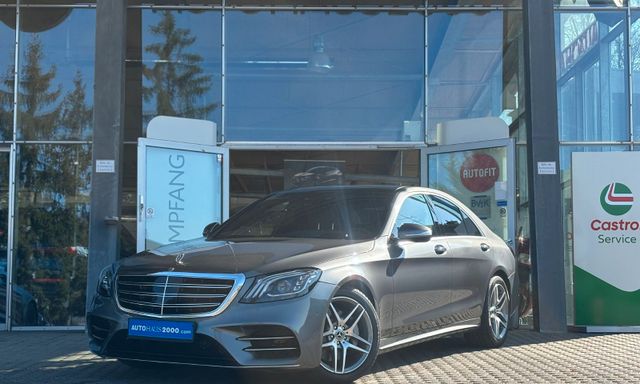 MERCEDES-BENZ S350d 4Matic AMG-Line/PANO/360°/DISTRONIC/VOLL/A