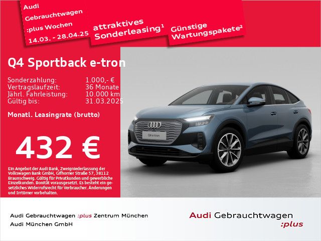 Audi Q4 Sportback e-tron 45 ACC/Navi+/Kamera/AHK/PDC+