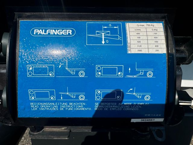 FIAT Ducato 35 Maxi Heavy 180 Koffer mit Palfinger