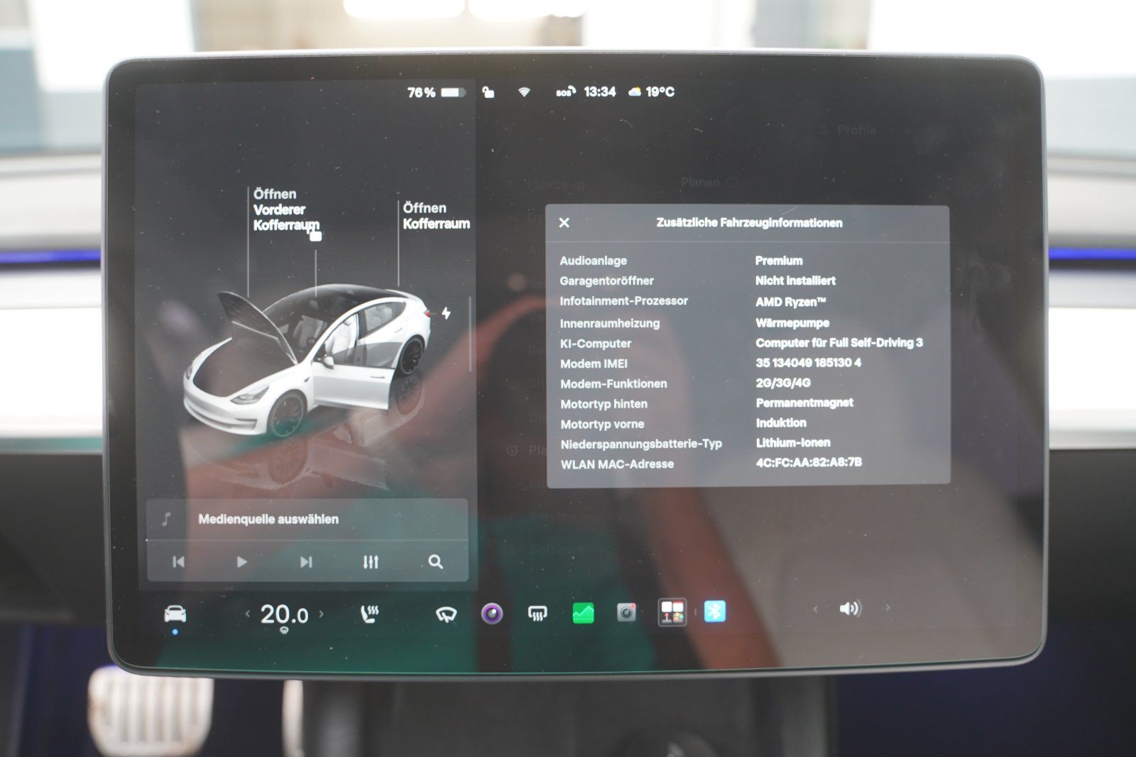 Tesla Model 3 Performance *innen weiß*Startech-Umbau*M foto 12