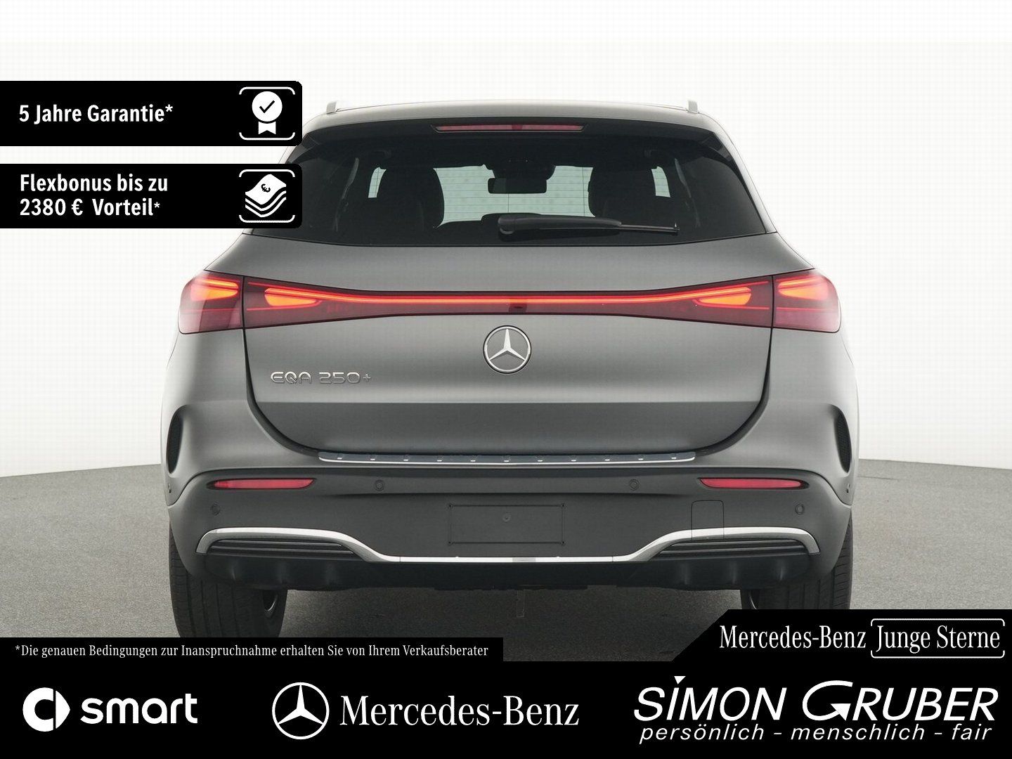 Fahrzeugabbildung Mercedes-Benz EQA 250+ AMG Pano HUD Burm LED Ambi 360 AHK