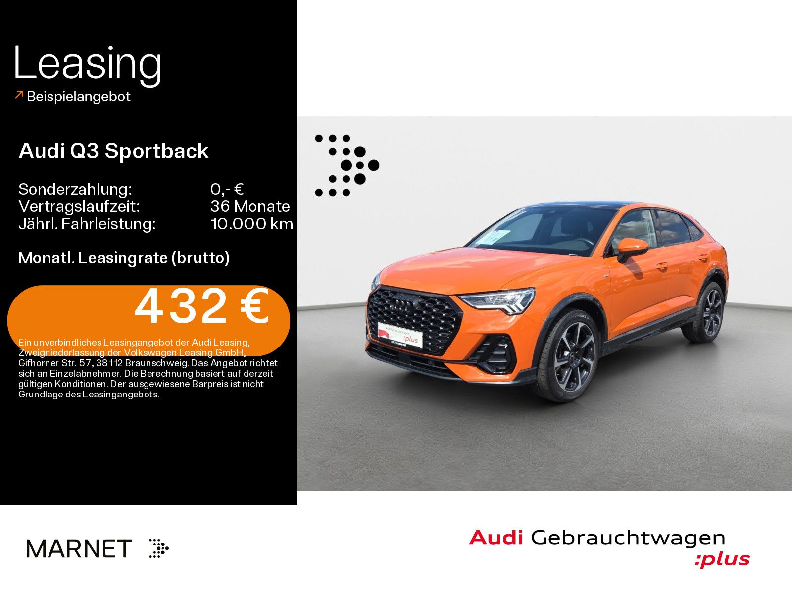 Audi Q3 Sportback 40 TDI qu S line*Navi*LED*SONOS*AHK