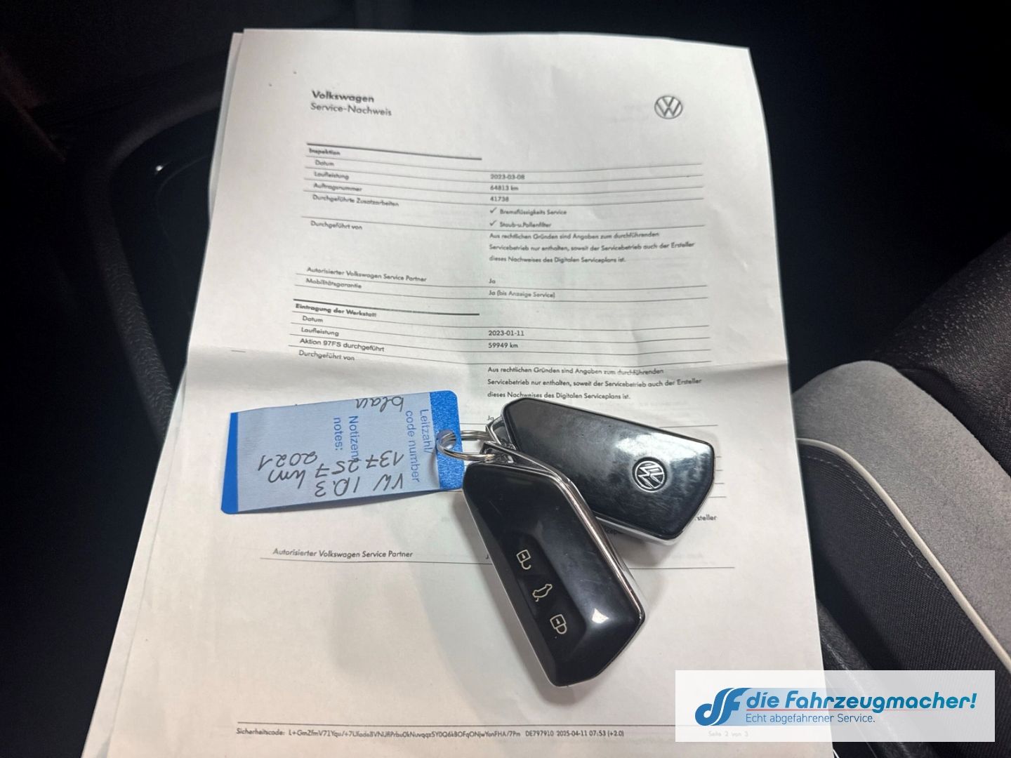 Fahrzeugabbildung Volkswagen ID.3 Pro S 150 kW Tour HUD StandHZG Navi Digital