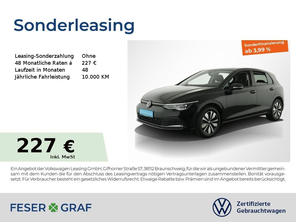Volkswagen Golf 8 MOVE 1.0 TSI DSG Navi Kamera SiHz LED foto 1