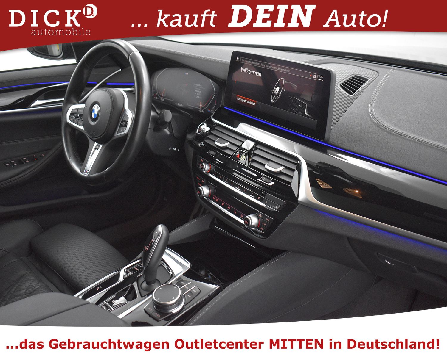 Fahrzeugabbildung BMW 530d M Sport Aut. SHADOW+PANO+PROF+VIRTU+KAM+19"