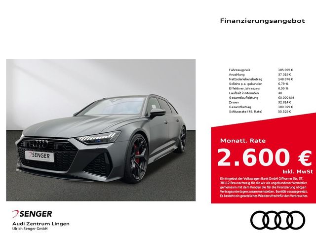 Audi RS6 Avant performance RS-Dynamikpaket plus Pano.